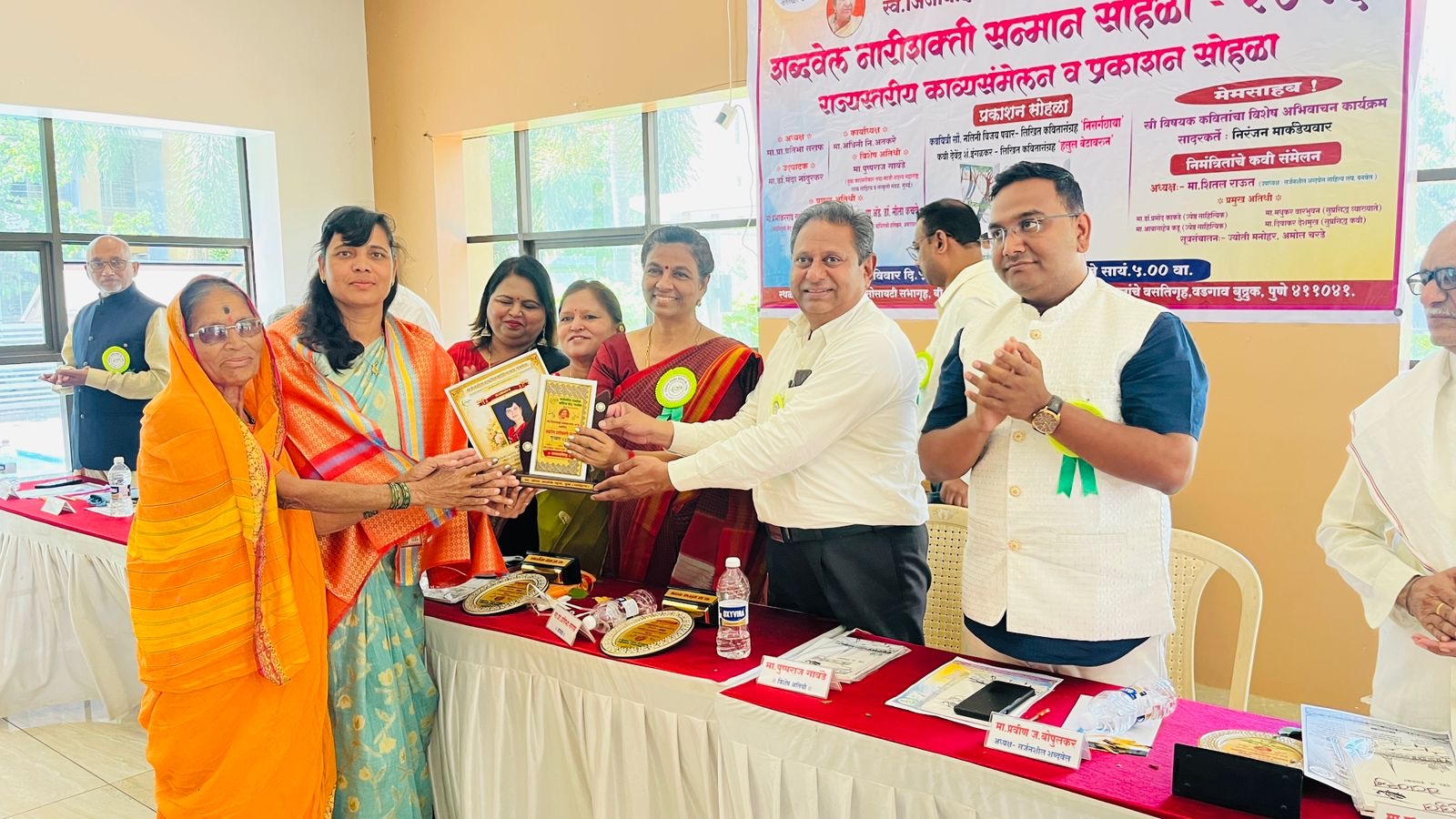 म्हसे यांना मानाचा शब्दवेल नारीशक्ती सन्मान पुरस्कार